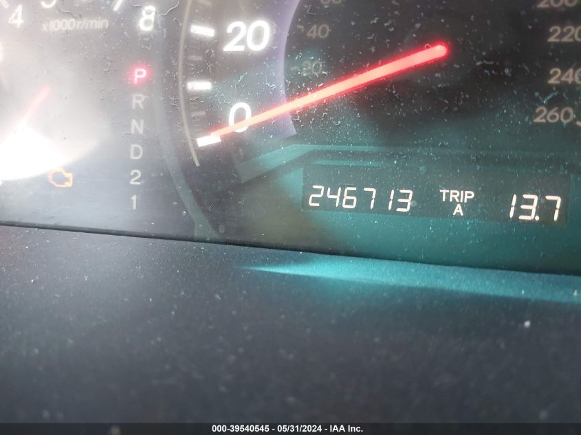 2010 Honda Odyssey Ex VIN: 5FNRL3H55AB031991 Lot: 39540545