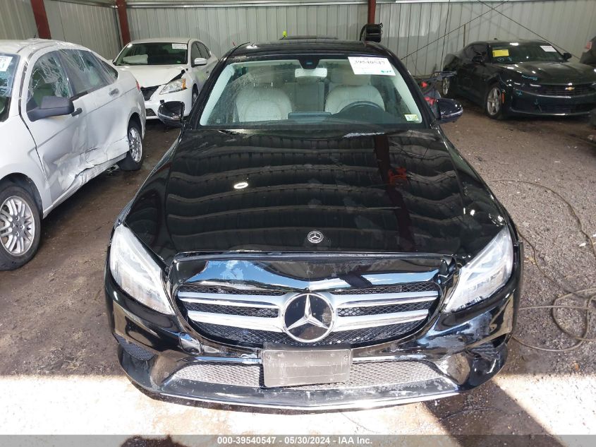 2020 Mercedes-Benz C 300 VIN: WDDWF8DB5LR559844 Lot: 39540547
