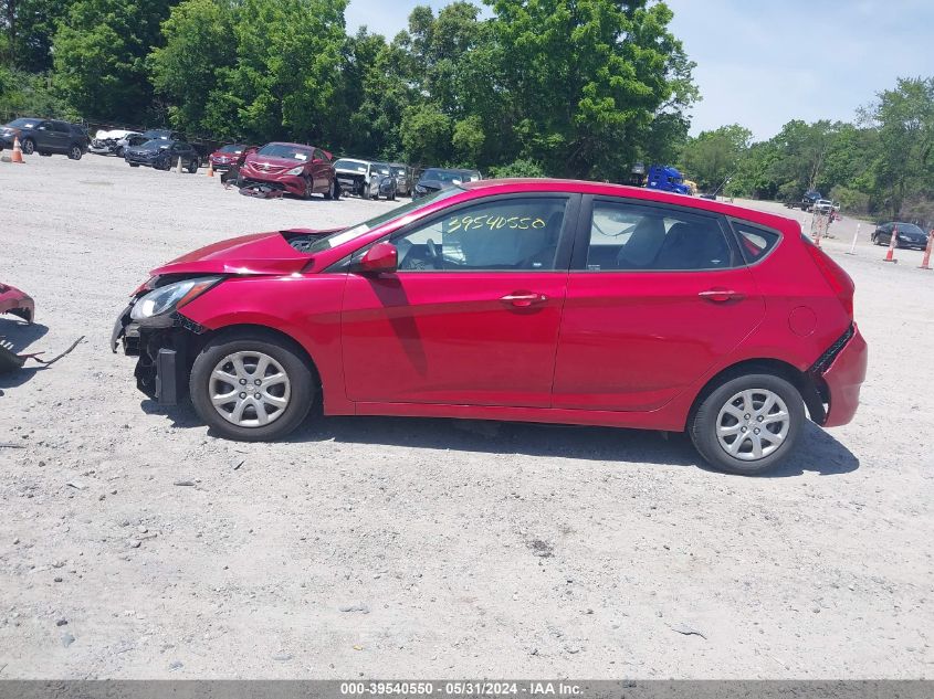 2014 Hyundai Accent VIN: KMHCT5AE6U143008 Lot: 39540550