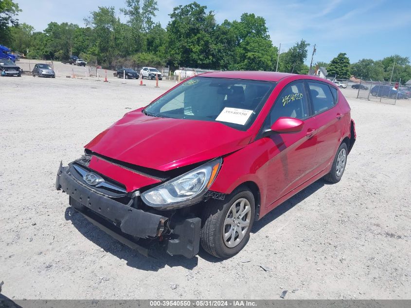 2014 Hyundai Accent VIN: KMHCT5AE6U143008 Lot: 39540550