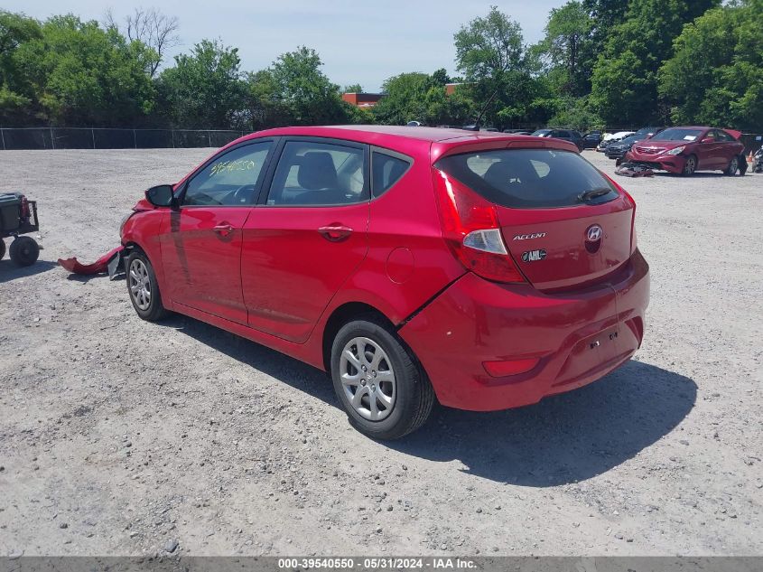 2014 Hyundai Accent VIN: KMHCT5AE6U143008 Lot: 39540550