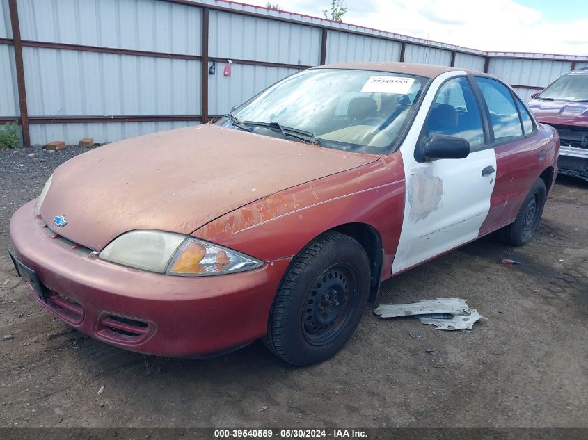 2001 Chevrolet Cavalier VIN: 1G1JC524917189161 Lot: 39540559