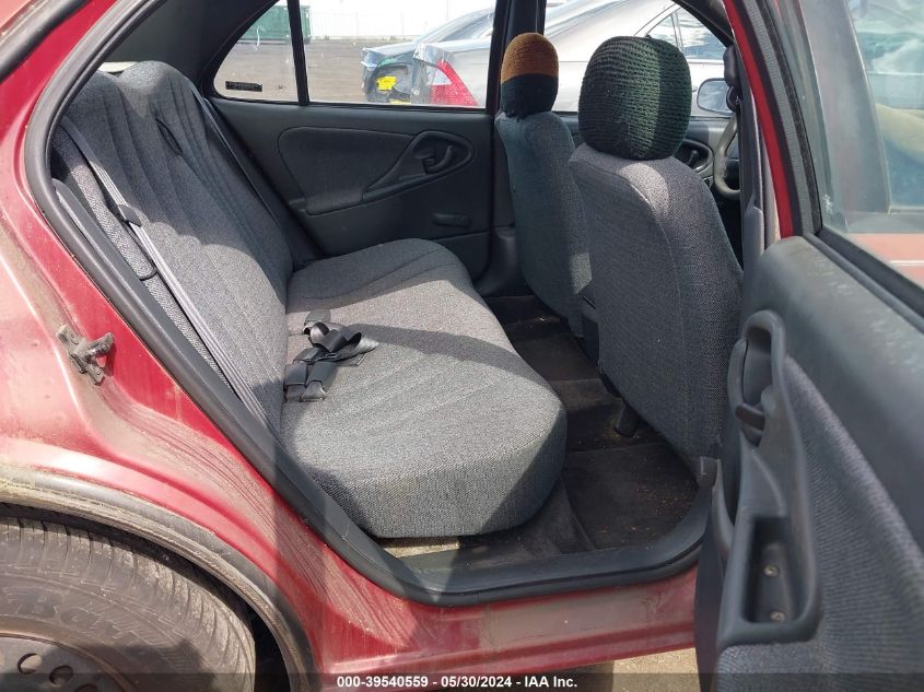 2001 Chevrolet Cavalier VIN: 1G1JC524917189161 Lot: 39540559