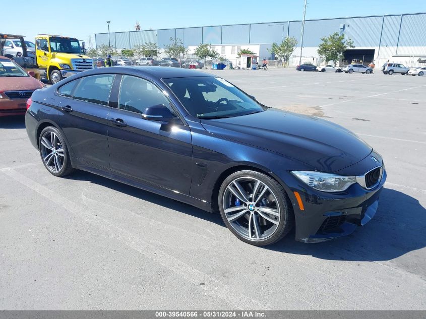 2016 BMW 435I Gran Coupe VIN: WBA4B1C56GG242119 Lot: 39540566