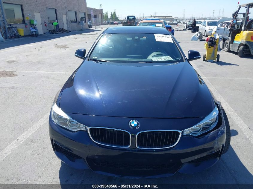 2016 BMW 435I Gran Coupe VIN: WBA4B1C56GG242119 Lot: 39540566
