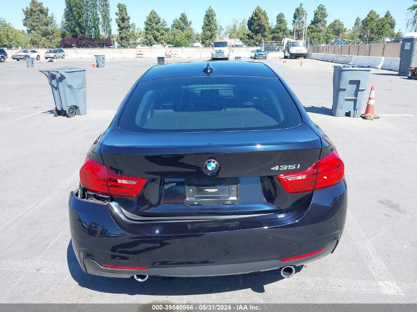 2016 BMW 435I Gran Coupe VIN: WBA4B1C56GG242119 Lot: 39540566