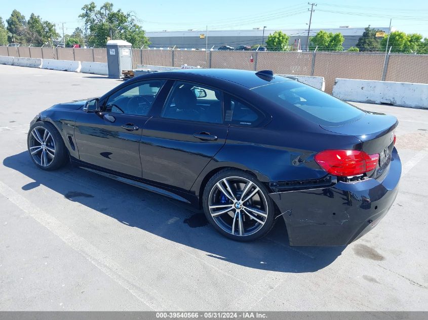 2016 BMW 435I Gran Coupe VIN: WBA4B1C56GG242119 Lot: 39540566