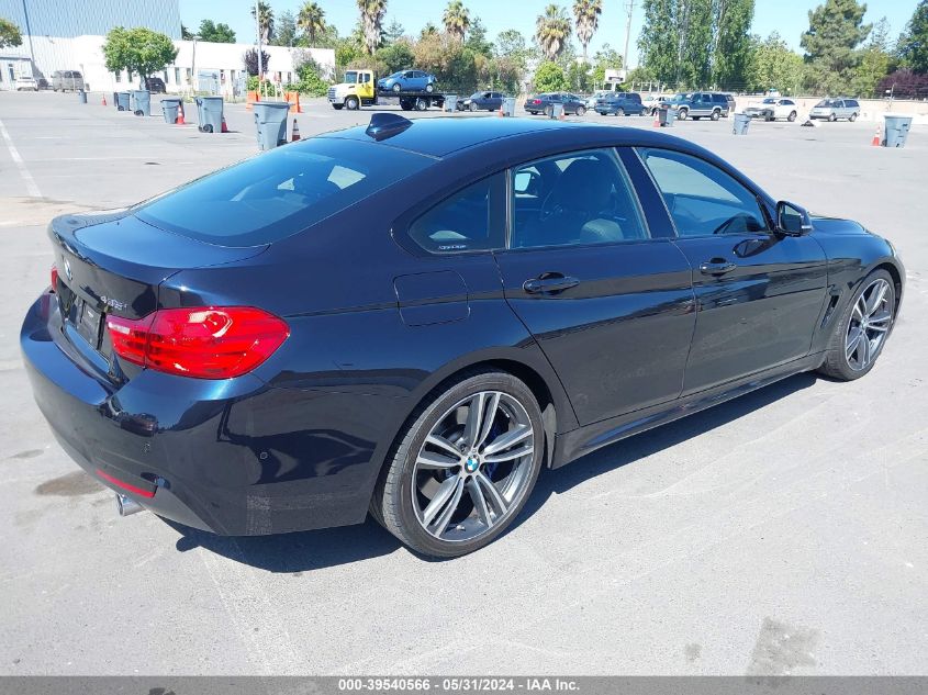 2016 BMW 435I Gran Coupe VIN: WBA4B1C56GG242119 Lot: 39540566