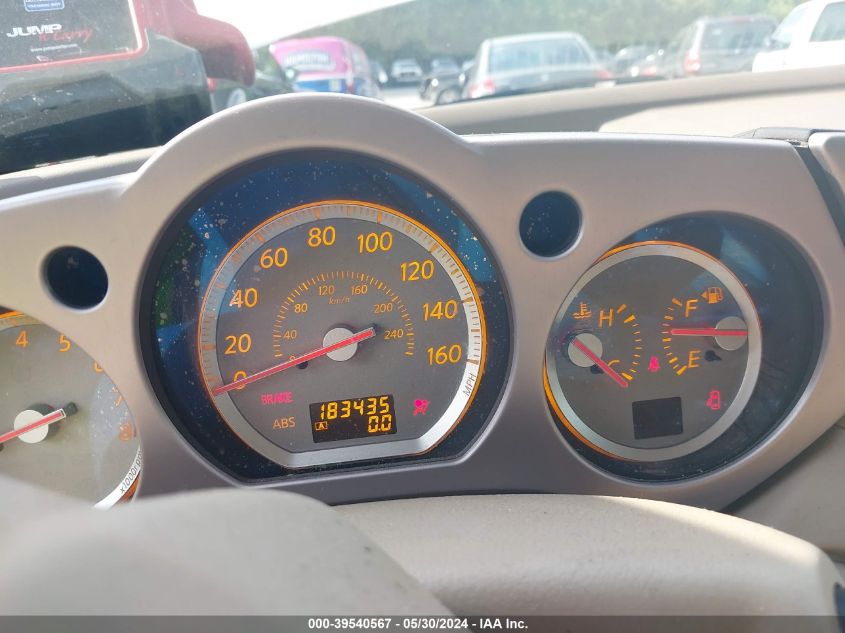 2007 Nissan Murano Se VIN: JN8AZ08W67W635822 Lot: 39540567