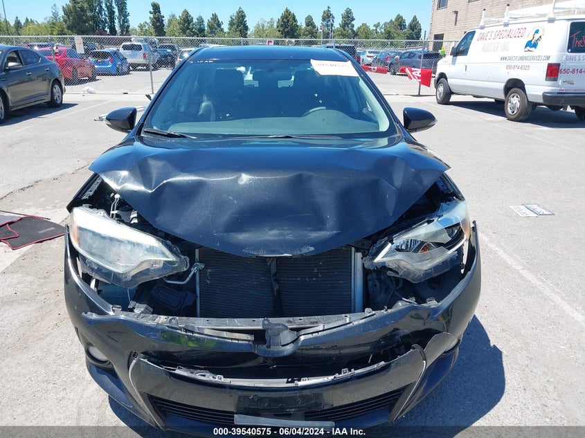 2016 Toyota Corolla S W/Special Edition Pkg VIN: 2T1BURHE1GC568808 Lot: 39540575