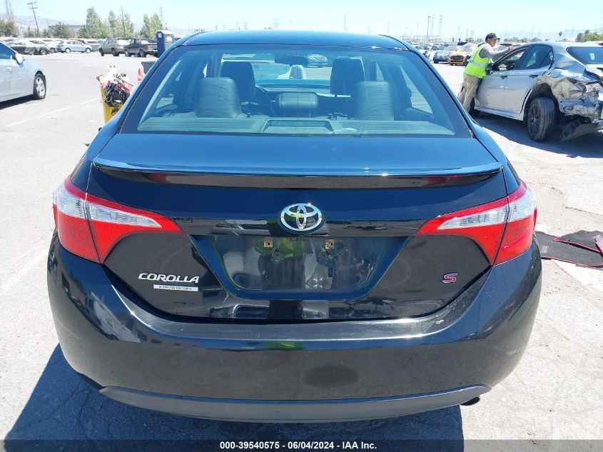 2016 Toyota Corolla S W/Special Edition Pkg VIN: 2T1BURHE1GC568808 Lot: 39540575