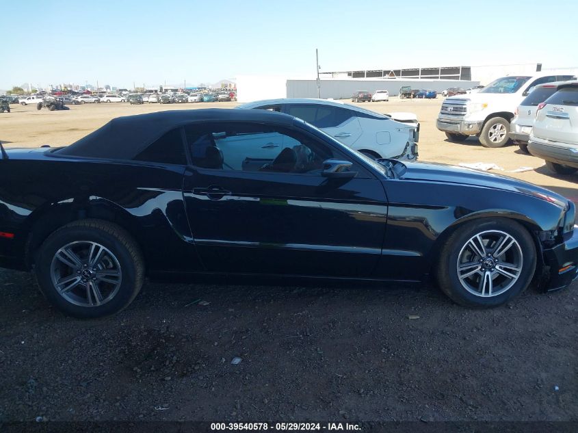 2013 Ford Mustang V6 Premium VIN: 1ZVBP8EM7D5237184 Lot: 39540578