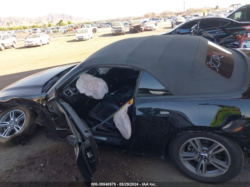 2013 Ford Mustang V6 Premium VIN: 1ZVBP8EM7D5237184 Lot: 39540578