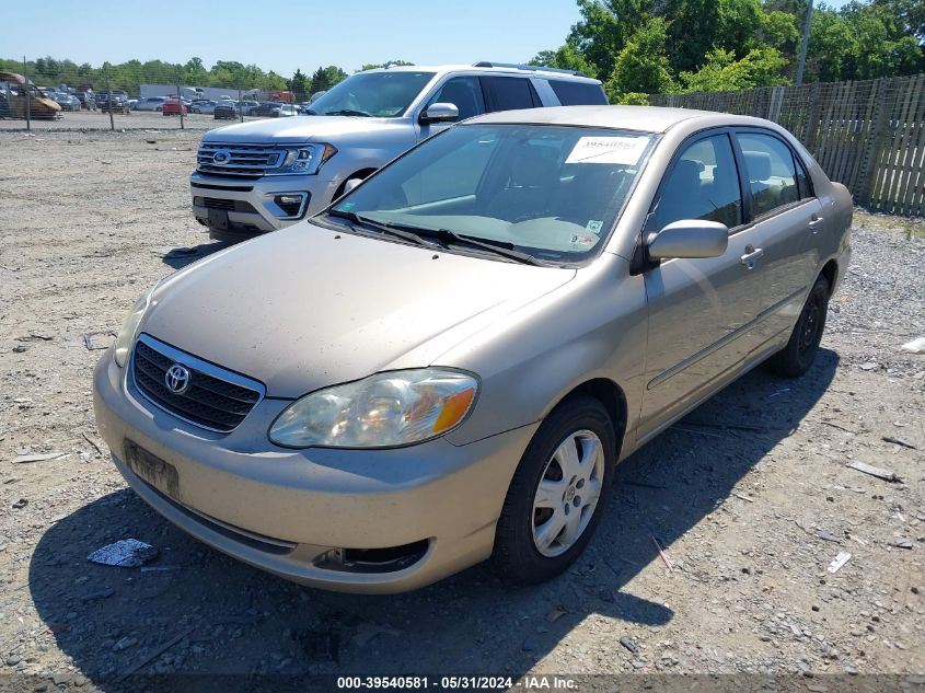 2005 Toyota Corolla Le VIN: 1NXBR32E45Z364488 Lot: 39540581