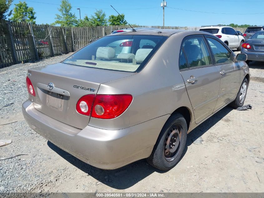 2005 Toyota Corolla Le VIN: 1NXBR32E45Z364488 Lot: 39540581