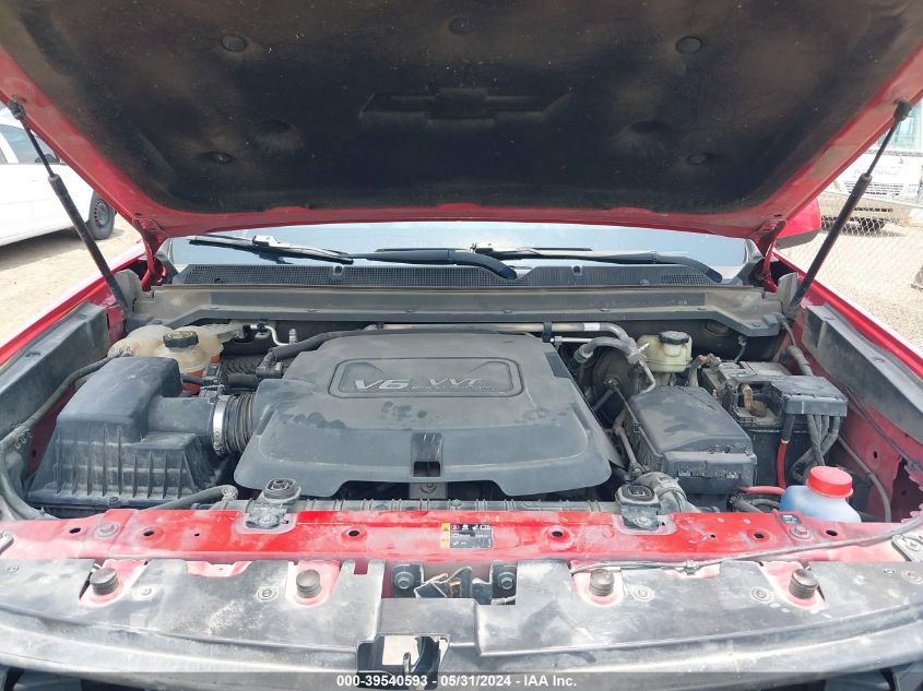 2015 Chevrolet Colorado Z71 VIN: 1GCGSCE31F1161344 Lot: 39540593