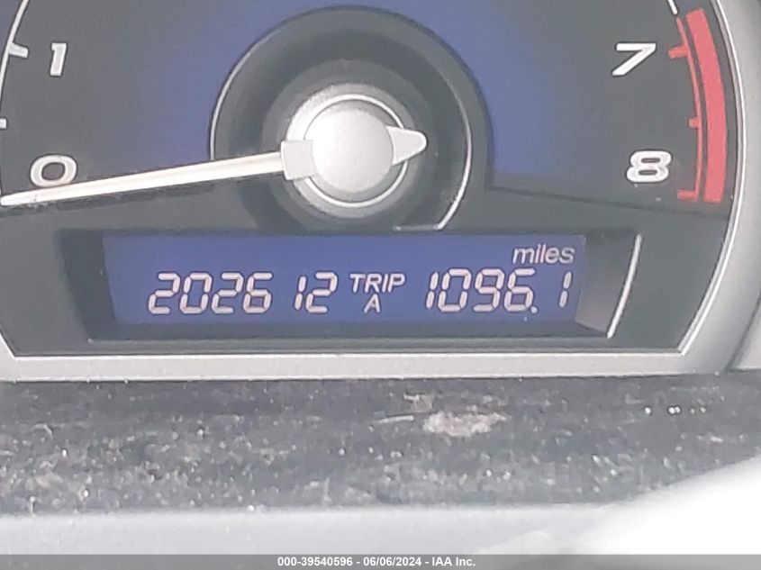 2008 Honda Civic Lx VIN: 2HGFG12628H520061 Lot: 39540596