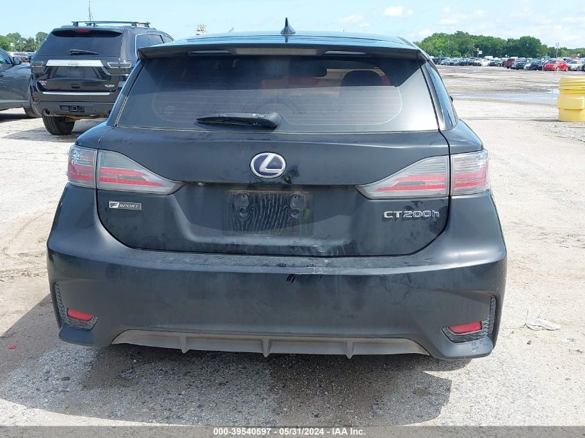 2014 Lexus Ct 200H VIN: JTHKD5BH8E2196017 Lot: 39540597