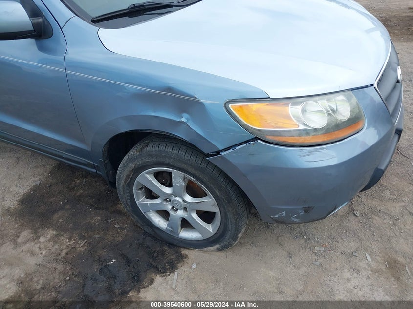 2009 Hyundai Santa Fe Se VIN: 5NMSH73E19H297861 Lot: 39540600