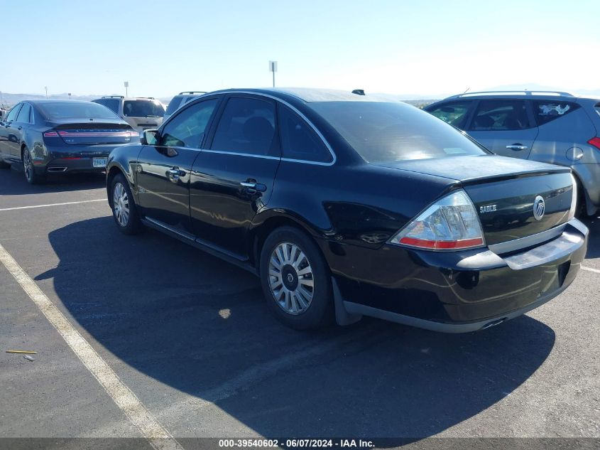 2008 Mercury Sable VIN: 1MEHM40WX8G621329 Lot: 39540602