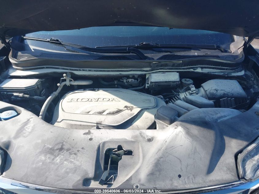 2016 Honda Pilot Ex-L VIN: 5FNYF5H87GB009475 Lot: 39540606