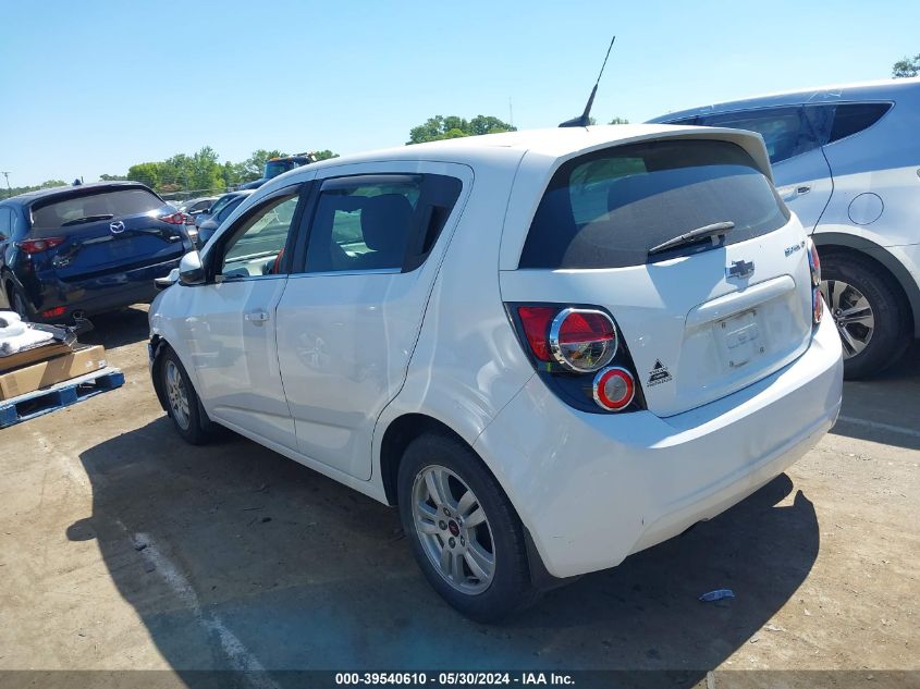 2013 Chevrolet Sonic Lt Auto VIN: 1G1JC6SH3D4256819 Lot: 39540610