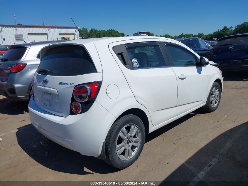 2013 Chevrolet Sonic Lt Auto VIN: 1G1JC6SH3D4256819 Lot: 39540610