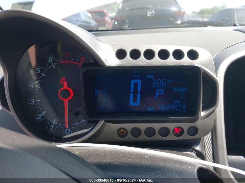 2013 Chevrolet Sonic Lt Auto VIN: 1G1JC6SH3D4256819 Lot: 39540610