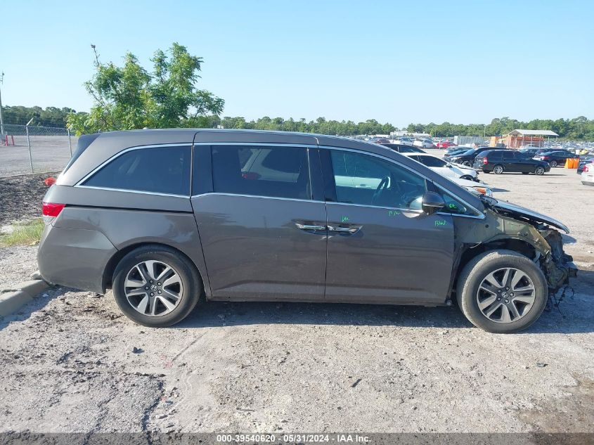 2014 Honda Odyssey Touring/Touring Elite VIN: 5FNRL5H95EB004925 Lot: 39540620