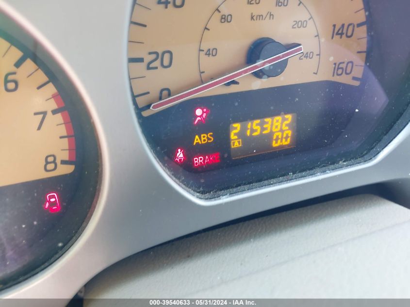 2004 Nissan Murano Sl VIN: JN8AZ08W64W303617 Lot: 39540633