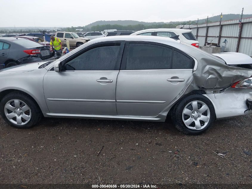 2009 Kia Optima Lx VIN: KNAGE228795322663 Lot: 39540656