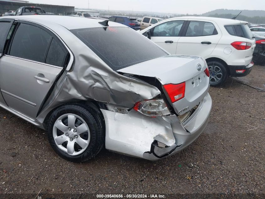 2009 Kia Optima Lx VIN: KNAGE228795322663 Lot: 39540656