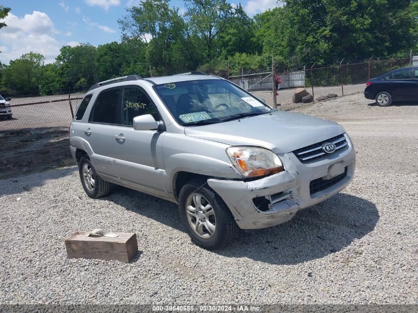 2006 Kia Sportage Ex V6/Lx V6 VIN: KNDJF723967155245 Lot: 39540655