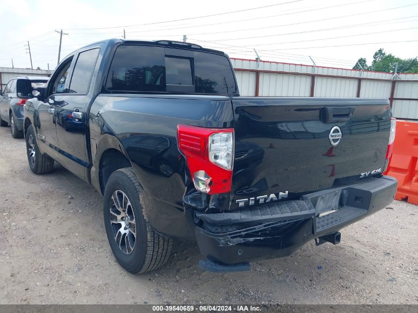 2021 Nissan Titan Sv 4X4 VIN: 1N6AA1ED2MN519592 Lot: 39540659