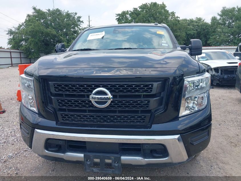 2021 Nissan Titan Sv 4X4 VIN: 1N6AA1ED2MN519592 Lot: 39540659