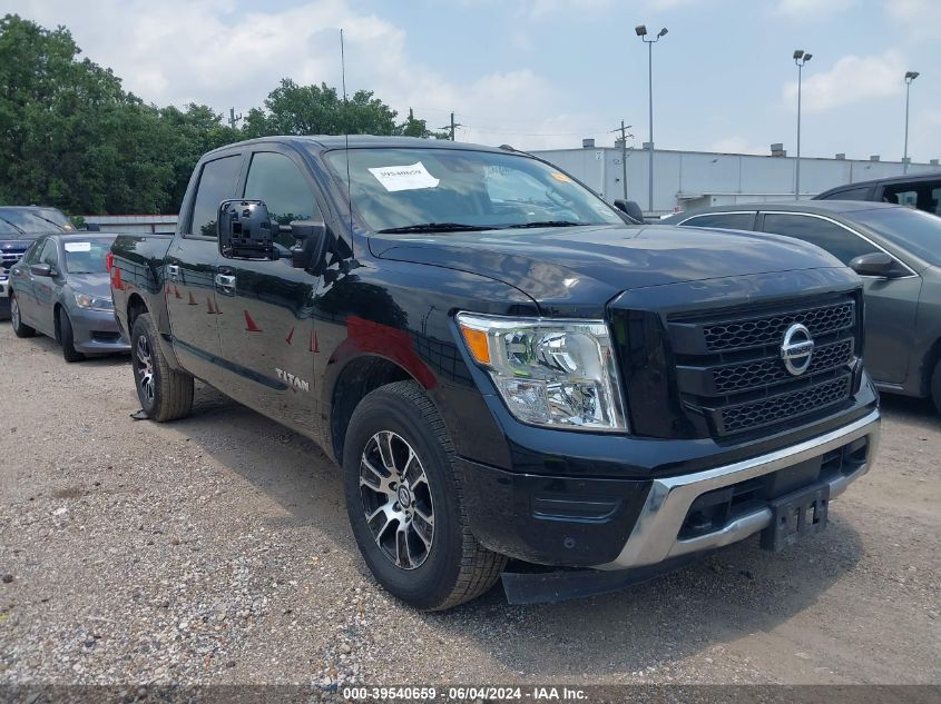 2021 Nissan Titan Sv 4X4 VIN: 1N6AA1ED2MN519592 Lot: 39540659