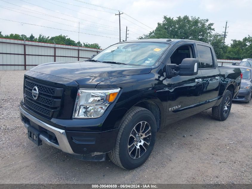 2021 Nissan Titan Sv 4X4 VIN: 1N6AA1ED2MN519592 Lot: 39540659