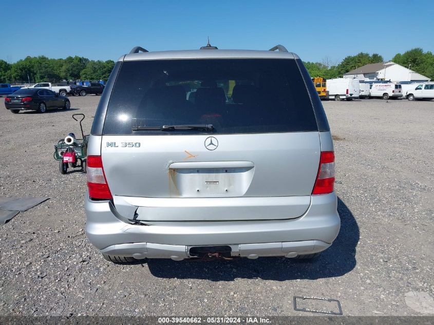 2004 Mercedes-Benz Ml 350 4Matic VIN: 4JGAB57E54A492971 Lot: 39540662