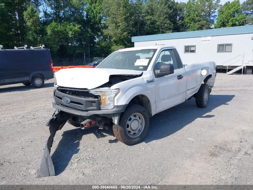 2019 Ford F-150 Xl VIN: 1FTMF1CB4KKD02725 Lot: 39540665