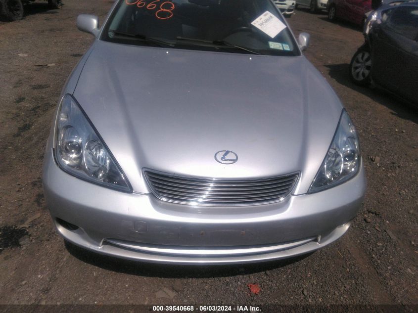 2005 Lexus Es 330 VIN: JTHBA30G555126111 Lot: 39540668