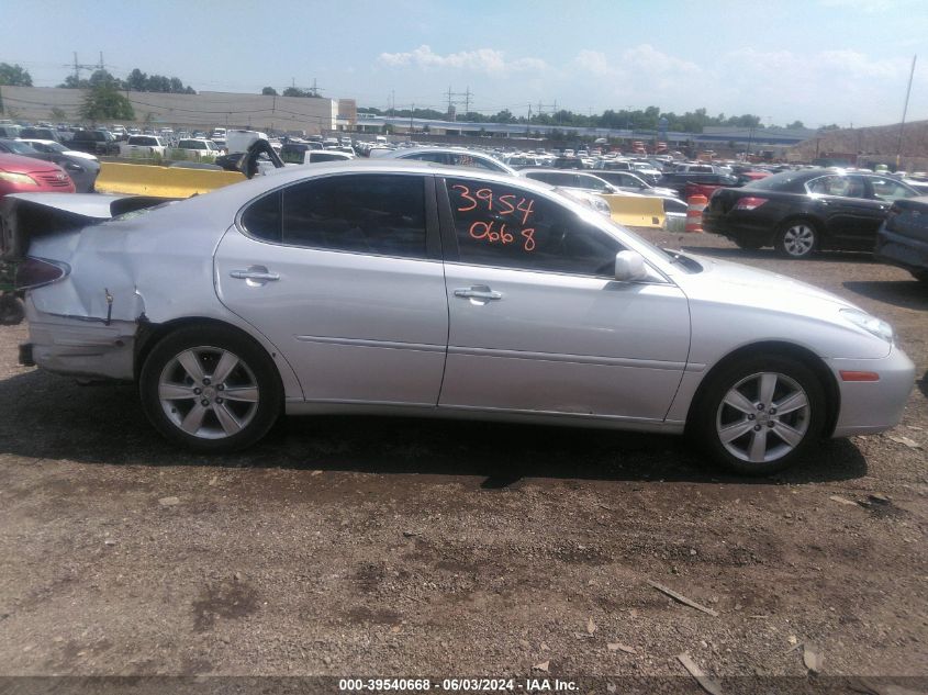 2005 Lexus Es 330 VIN: JTHBA30G555126111 Lot: 39540668