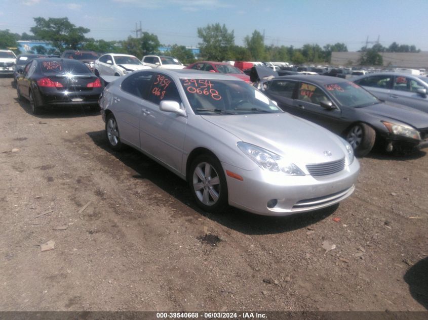 2005 Lexus Es 330 VIN: JTHBA30G555126111 Lot: 39540668