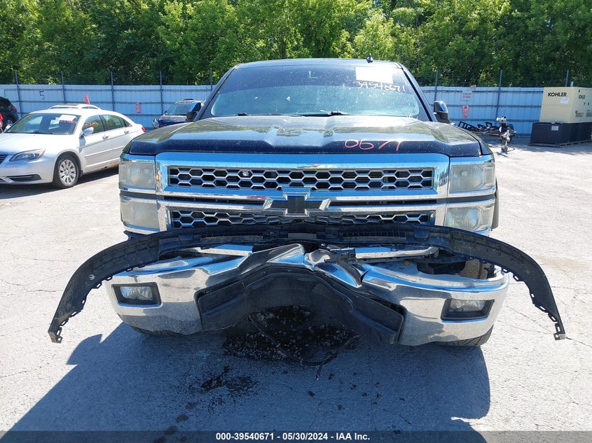 2014 Chevrolet Silverado 1500 2Lt VIN: 1GCVKREC7EZ150648 Lot: 39540671