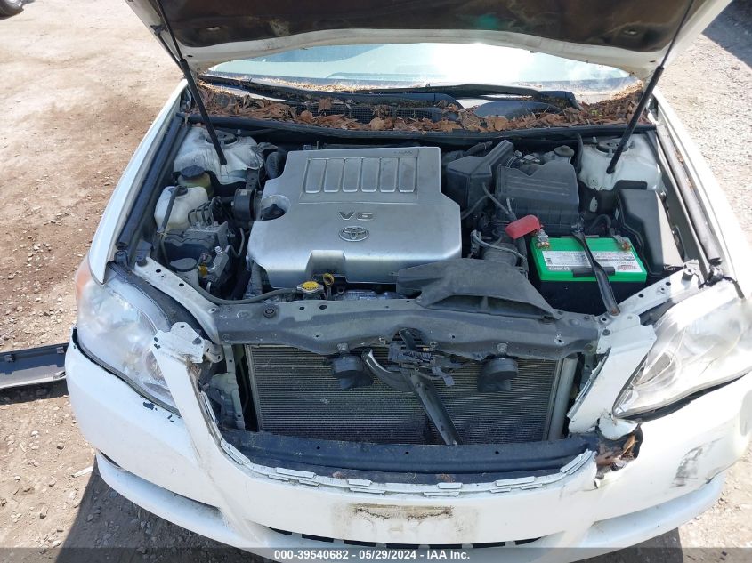 2008 Toyota Avalon Xls VIN: 4T1BK36B98U272916 Lot: 39540682