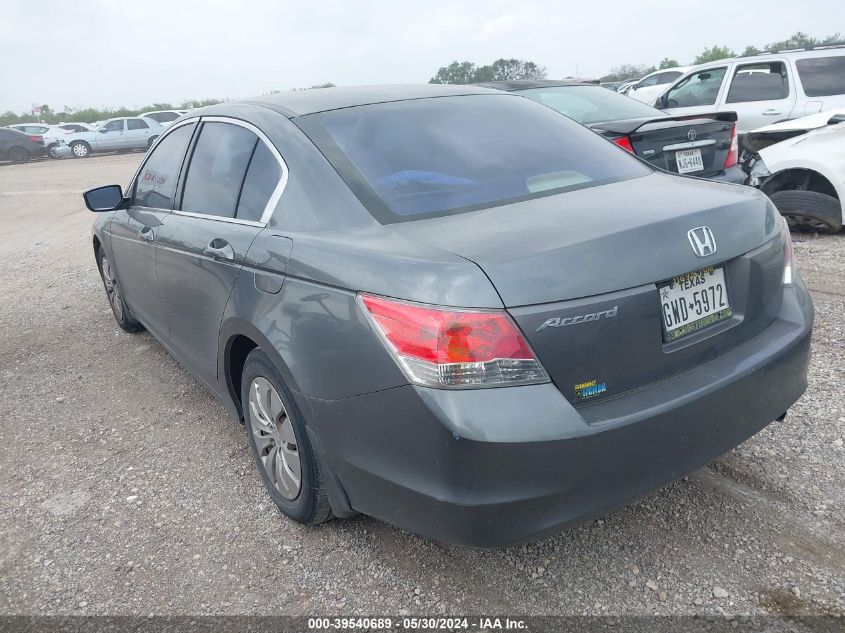 2009 Honda Accord 2.4 Lx VIN: 1HGCP26379A056841 Lot: 39540689