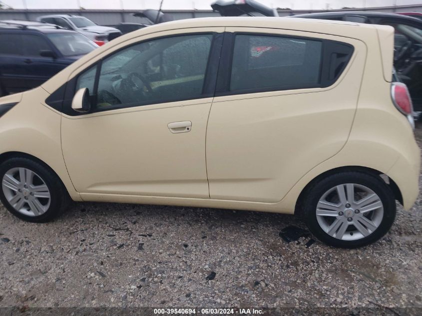 2013 Chevrolet Spark Ls Auto VIN: KL8CB6S94DC536405 Lot: 39540694