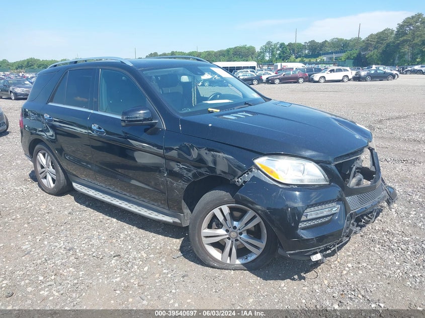 2013 Mercedes-Benz Ml 350 4Matic VIN: 4JGDA5HB6DA156637 Lot: 39540697
