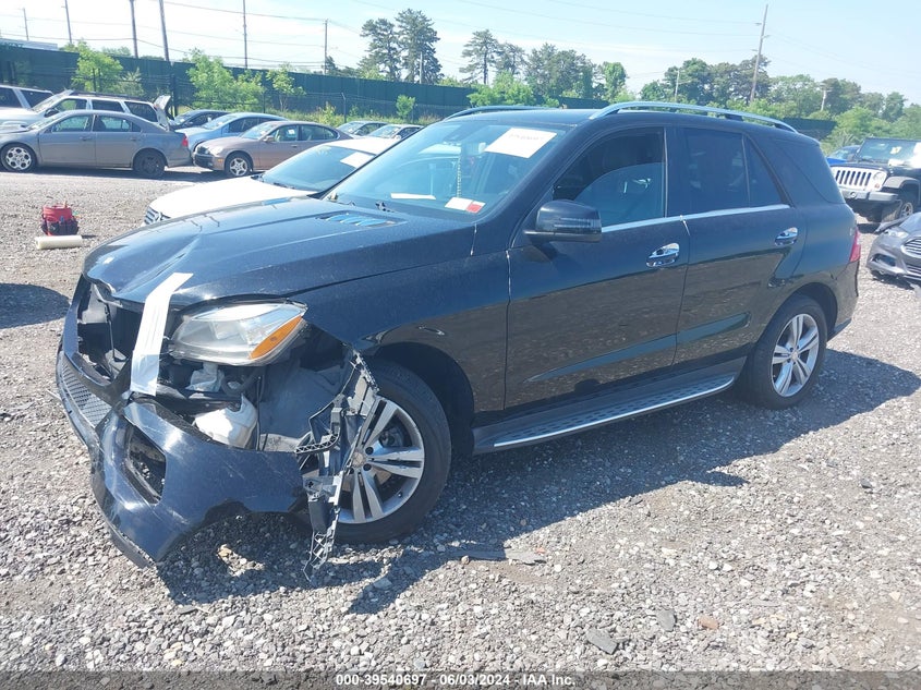 2013 Mercedes-Benz Ml 350 4Matic VIN: 4JGDA5HB6DA156637 Lot: 39540697