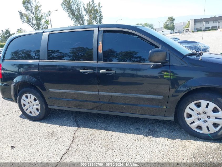 2013 Dodge Grand Caravan American Value Pkg VIN: 2C4RDGBG4DR819815 Lot: 39540700