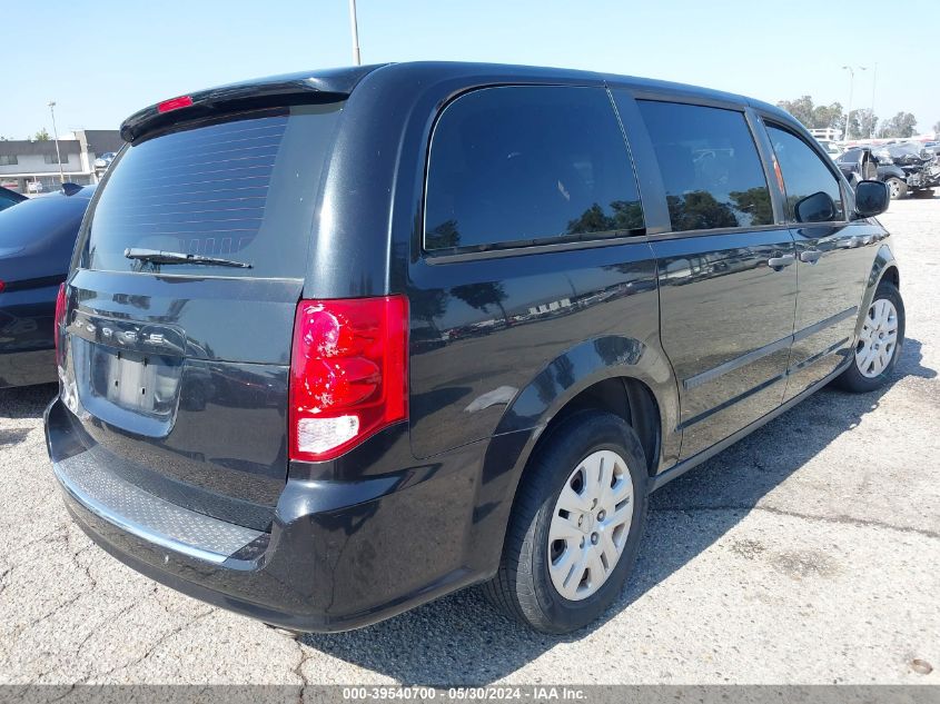 2013 Dodge Grand Caravan American Value Pkg VIN: 2C4RDGBG4DR819815 Lot: 39540700